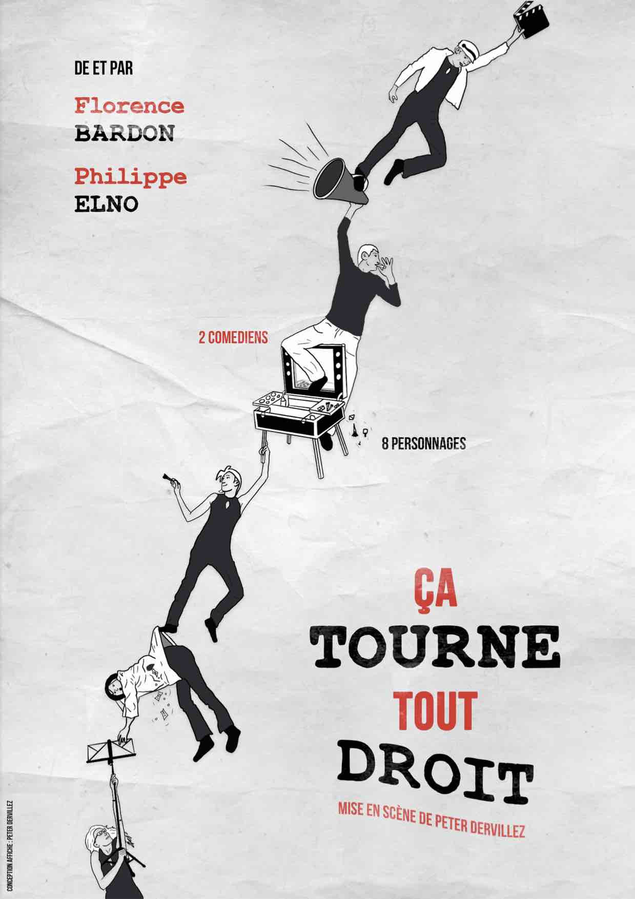 Ça tourne tout droit