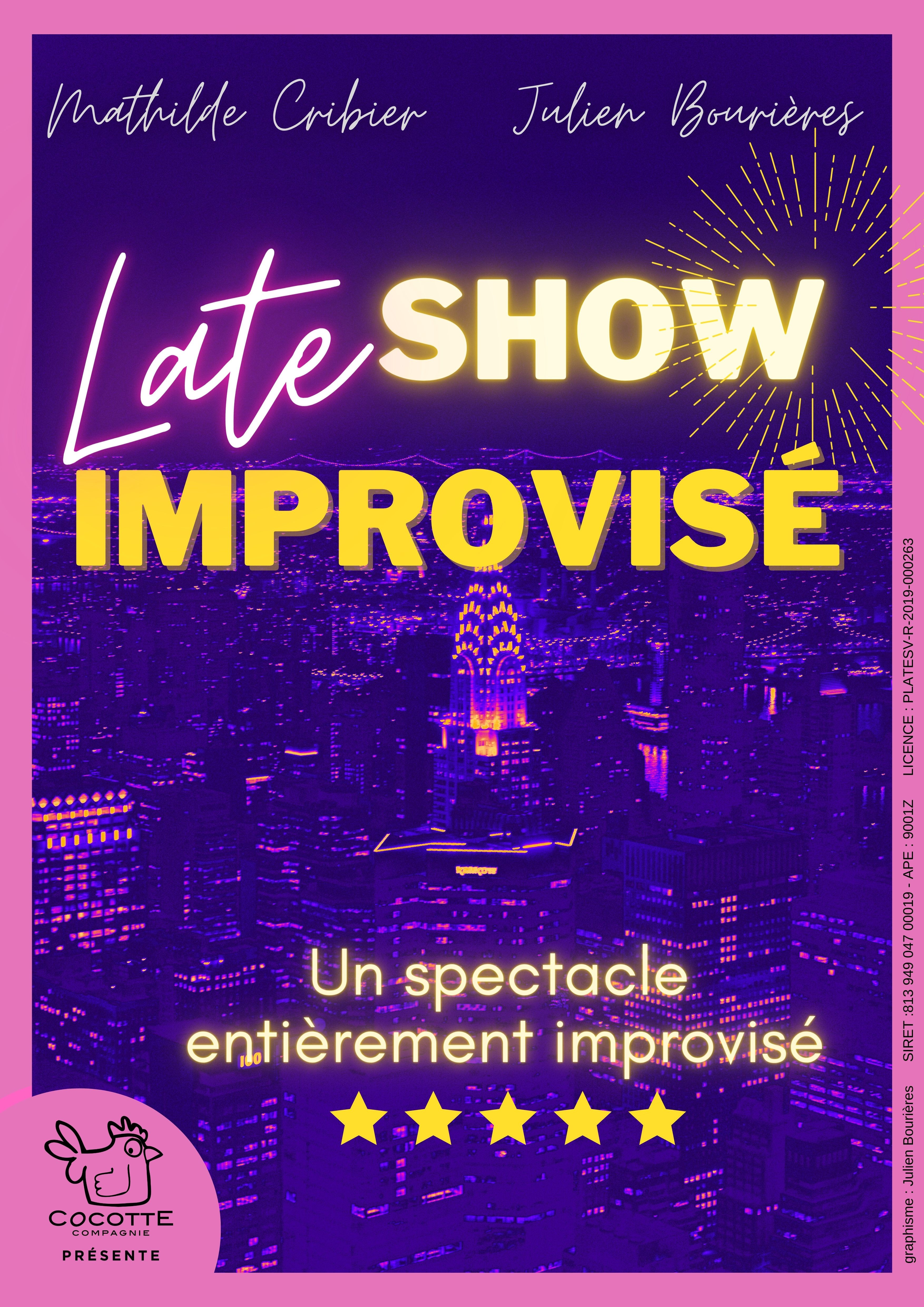 LATE SHOW IMPROVISÉ